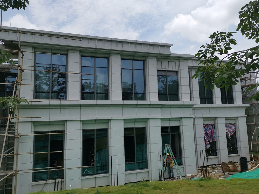 福建九牧林干挂石材队伍用多厚石材
