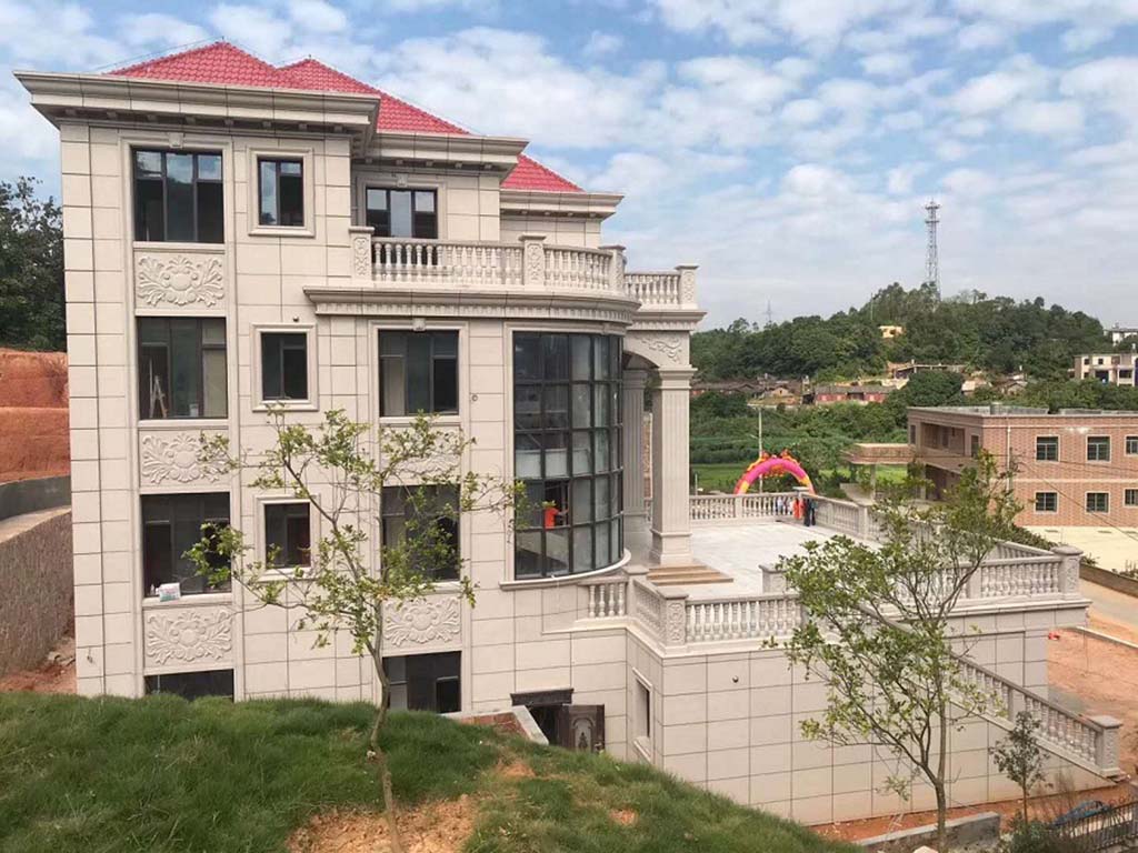 别墅外墙干挂-福建南安市九牧林石业有限公司